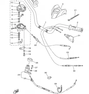 STEERING HANDLE CABLE