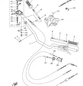 STEERING HANDLE CABLE