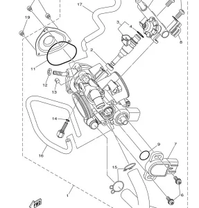 THROTTLE BODY в сборе 1