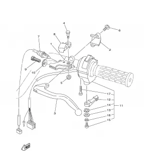 HANDLE SWITCH LEVER