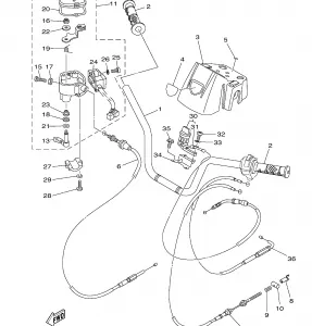 STEERING HANDLE CABLE