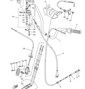 STEERING HANDLE CABLE