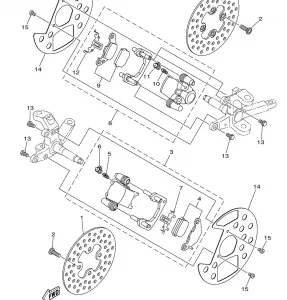 FRONT BRAKE CALIPER