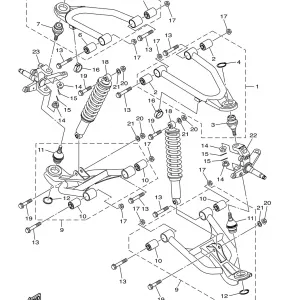 FRONT SUSPENSION WHEEL