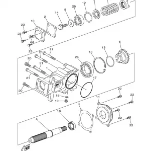 MIDDLE DRIVE GEAR