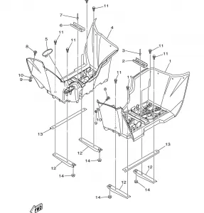 STAND FOOTREST