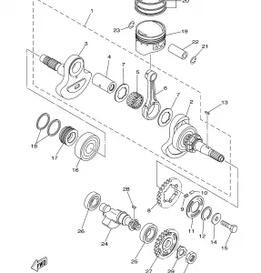 CRANKSHAFT PISTON