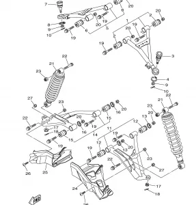 FRONT SUSPENSION WHEEL