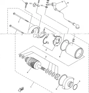 STARTING MOTOR