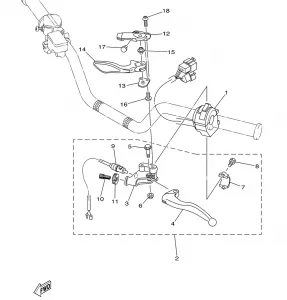 HANDLE SWITCH LEVER