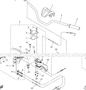 STEERING HANDLE CABLE