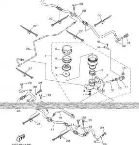 REAR MASTER CYLINDER