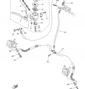 FRONT MASTER CYLINDER