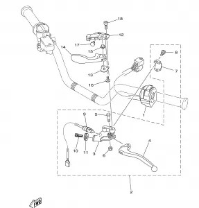 HANDLE SWITCH LEVER