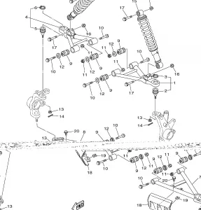 FRONT SUSPENSION WHEEL