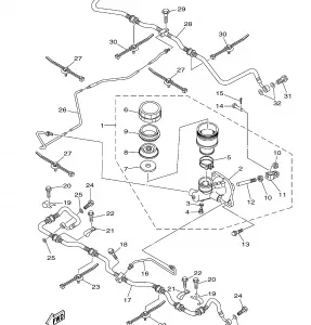 REAR MASTER CYLINDER