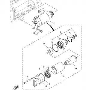 STARTING MOTOR