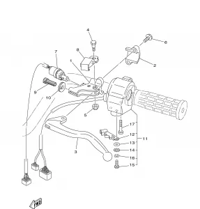 HANDLE SWITCH LEVER