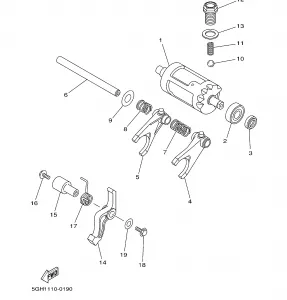 SHIFT CAM FORK