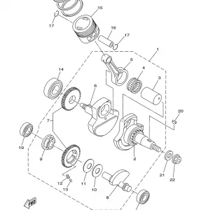 CRANKSHAFT PISTON