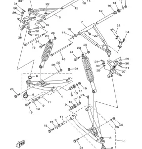 FRONT SUSPENSION WHEEL