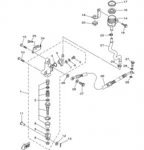 REAR MASTER CYLINDER