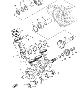 CRANKSHAFT and PISTON