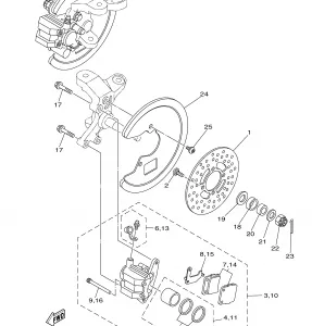 FRONT BRAKE CALIPER