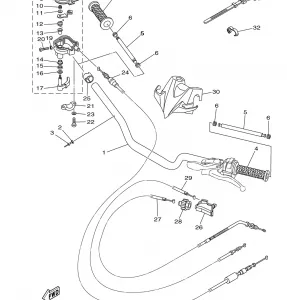 STEERING HANDLE CABLE