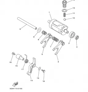 SHIFT CAM FORK