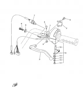 HANDLE SWITCH LEVER