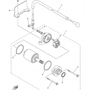 STARTING MOTOR