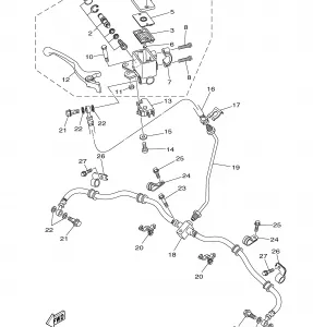 FRONT MASTER CYLINDER