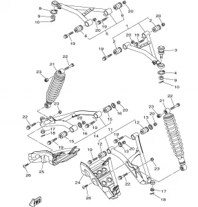 FRONT SUSPENSION WHEEL