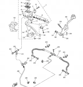 REAR MASTER CYLINDER