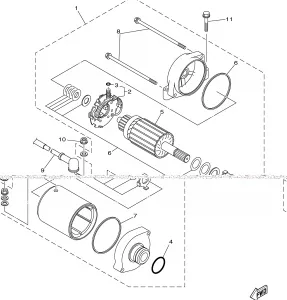 STARTING MOTOR