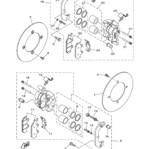 FRONT BRAKE CALIPER