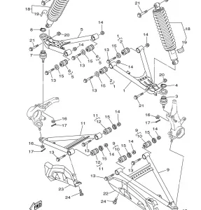 FRONT SUSPENSION WHEEL