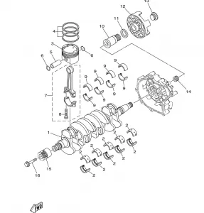 CRANKSHAFT and PISTON