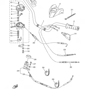 STEERING HANDLE CABLE