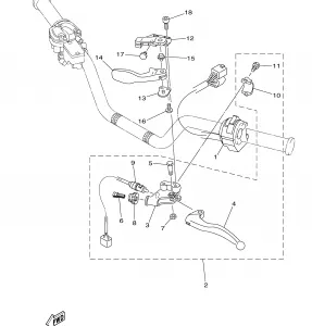 HANDLE SWITCH LEVER