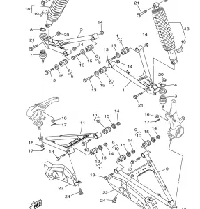 FRONT SUSPENSION WHEEL