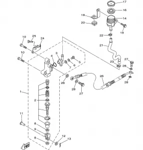 REAR MASTER CYLINDER