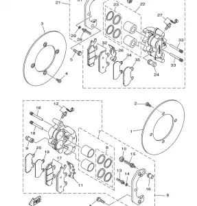 FRONT BRAKE CALIPER