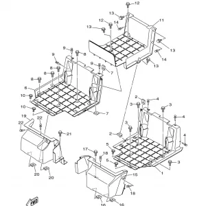 STAND FOOTREST 2