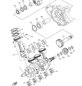 CRANKSHAFT and PISTON