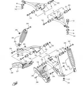 FRONT SUSPENSION WHEEL