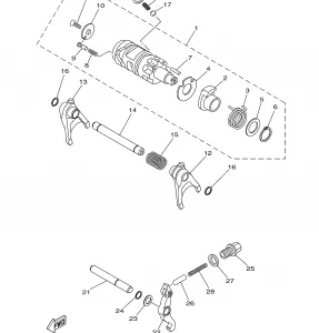 SHIFT CAM FORK