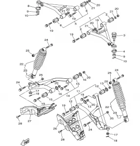 FRONT SUSPENSION WHEEL