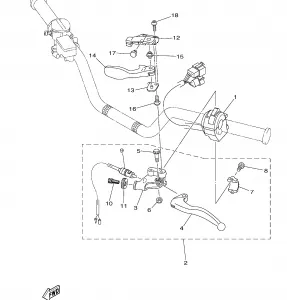 HANDLE SWITCH LEVER